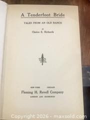 MaxSold Auction: Signed Antique Western Book - Lanark Highlands (Ontario, Canada) SELLER MANAGED Downsizing Online Auction - Markle Road                  
