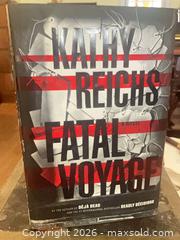 MaxSold Auction: Signed Kathy Reichs Book - Lanark Highlands (Ontario, Canada) SELLER MANAGED Downsizing Online Auction - Markle Road                  