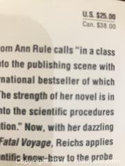 MaxSold Auction: Signed Kathy Reichs Book - Lanark Highlands (Ontario, Canada) SELLER MANAGED Downsizing Online Auction - Markle Road                  