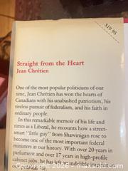 MaxSold Auction: Signed Prime Minister Jean Chrétien Book - Lanark Highlands (Ontario, Canada) SELLER MANAGED Downsizing Online Auction - Markle Road                  