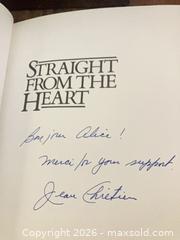 MaxSold Auction: Signed Prime Minister Jean Chrétien Book - Lanark Highlands (Ontario, Canada) SELLER MANAGED Downsizing Online Auction - Markle Road                  