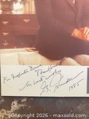 MaxSold Auction: Signed Prime Minister Pierre Trudeau Photo - Lanark Highlands (Ontario, Canada) SELLER MANAGED Downsizing Online Auction - Markle Road                  