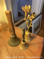 MaxSold Auction: Vintage Brass Bell Lot - Lanark Highlands (Ontario, Canada) SELLER MANAGED Downsizing Online Auction - Markle Road                  