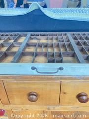 MaxSold Auction: Vintage Printer’s Tray - Lanark Highlands (Ontario, Canada) SELLER MANAGED Downsizing Online Auction - Markle Road                  