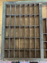 MaxSold Auction: Vintage Printers Tray (#2) - Lanark Highlands (Ontario, Canada) SELLER MANAGED Downsizing Online Auction - Markle Road                  