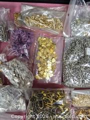 MaxSold Auction: large assortment of jewelry-making findings and supplies, - Toronto (Ontario, Canada) SELLER MANAGED Reseller Online Auction - Dartmoor Drive