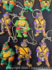 MaxSold Auction: vintage Teenage Mutant Ninja Turtles (TMNT) keychains  - Toronto (Ontario, Canada) SELLER MANAGED Reseller Online Auction - Dartmoor Drive