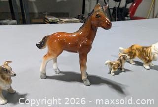 MaxSold Auction: Lot of 4 Glazed Porcelain/Ceramic Animal Figurines - London (Ontario, Canada) SELLER MANAGED Downsizing Online Auction - Brock Street