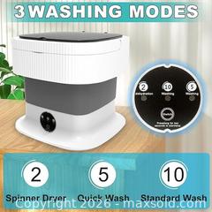 MaxSold Auction: Mini Folding Portable Washing Machine (Collapsible) - London (Ontario, Canada) SELLER MANAGED Downsizing Online Auction - Brock Street