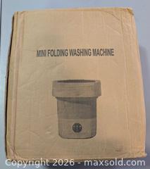 MaxSold Auction: Mini Folding Portable Washing Machine (Collapsible) - London (Ontario, Canada) SELLER MANAGED Downsizing Online Auction - Brock Street