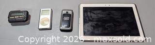 MaxSold Auction: Mixed Vintage Electronics Lot: Tablet, iPod, Flip Phone, Pager - London (Ontario, Canada) SELLER MANAGED Downsizing Online Auction - Brock Street