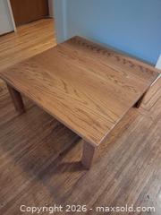 MaxSold Auction: Wood Square coffee table - Vancouver (British Columbia, Canada) SELLER MANAGED Estate Sale Online Auction - Shaughnessy Street