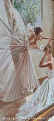 MaxSold Auction: “Ballet Practice Class” – Framed Ballet Dancers Giclée Painting on Canvas  - Toronto (Ontario, Canada) SELLER MANAGED Estate Sale Online Auction - Bridgeland Avenue (STORAGE)