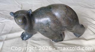 MaxSold Auction: Carved Stone Bear Sculpture, Inuit-Style, 9”  - Toronto (Ontario, Canada) SELLER MANAGED Estate Sale Online Auction - Bridgeland Avenue (STORAGE)
