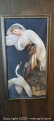 MaxSold Auction: Classical-Style Figurative Painting of Woman with Swan, Gilt Frame  - Toronto (Ontario, Canada) SELLER MANAGED Estate Sale Online Auction - Bridgeland Avenue (STORAGE)