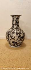 MaxSold Auction: Decorative Chinese-Style Black Ground Floral Porcelain Vase - Toronto (Ontario, Canada) SELLER MANAGED Estate Sale Online Auction - Bridgeland Avenue (STORAGE)