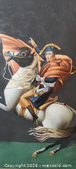 MaxSold Auction: Framed Equestrian Portrait of Napoleon Bonaparte – Classical Style Wall Art - Toronto (Ontario, Canada) SELLER MANAGED Estate Sale Online Auction - Bridgeland Avenue (STORAGE)
