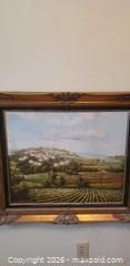 MaxSold Auction: Framed European-Style Landscape Painting with Ornate Gold Frame - Toronto (Ontario, Canada) SELLER MANAGED Estate Sale Online Auction - Bridgeland Avenue (STORAGE)