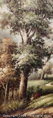 MaxSold Auction: Framed Landscape Painting with Trees & Meadow Scene - Toronto (Ontario, Canada) SELLER MANAGED Estate Sale Online Auction - Bridgeland Avenue (STORAGE)