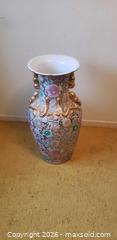 MaxSold Auction: Large Asian Floral Porcelain Vase with Raised Gilt Decoration - Toronto (Ontario, Canada) SELLER MANAGED Estate Sale Online Auction - Bridgeland Avenue (STORAGE)