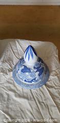MaxSold Auction: Large Chinese-Style Blue & White Porcelain Lidded Jar, Fish Motif - Toronto (Ontario, Canada) SELLER MANAGED Estate Sale Online Auction - Bridgeland Avenue (STORAGE)