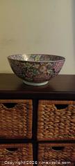 MaxSold Auction: Large Floral Porcelain Bowl with Dense Multicolor Decoration - Toronto (Ontario, Canada) SELLER MANAGED Estate Sale Online Auction - Bridgeland Avenue (STORAGE)