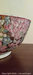 MaxSold Auction: Large Floral Porcelain Bowl with Dense Multicolor Decoration - Toronto (Ontario, Canada) SELLER MANAGED Estate Sale Online Auction - Bridgeland Avenue (STORAGE)