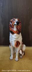 MaxSold Auction: Large Italian Ceramic Dog Figure / Decorative Statue  - Toronto (Ontario, Canada) SELLER MANAGED Estate Sale Online Auction - Bridgeland Avenue (STORAGE)