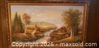 MaxSold Auction: Original Impressionist Landscape Painting Signed 'K. Dakash' - Toronto (Ontario, Canada) SELLER MANAGED Estate Sale Online Auction - Bridgeland Avenue (STORAGE)