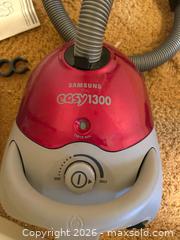 MaxSold Auction: Samsung Easy 1300 Canister Vacuum Cleaner with Accessories - Toronto (Ontario, Canada) SELLER MANAGED Estate Sale Online Auction - Bridgeland Avenue (STORAGE)