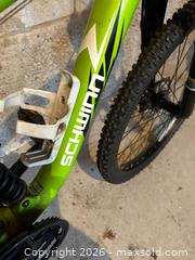 MaxSold Auction: Schwinn Green Dual-Suspension Mountain Bike with Shimano 7-Speed Gearing - Toronto (Ontario, Canada) SELLER MANAGED Estate Sale Online Auction - Bridgeland Avenue (STORAGE)