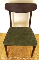 MaxSold Auction: Set of 4 Mid-Century Modern Dining Chairs, Teak Wood w/ Green Upholstery - Toronto (Ontario, Canada) SELLER MANAGED Estate Sale Online Auction - Bridgeland Avenue (STORAGE)