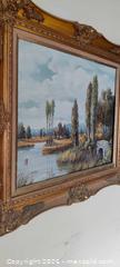 MaxSold Auction: Signed/Framed oil on canvas tree and stream landscape - Toronto (Ontario, Canada) SELLER MANAGED Estate Sale Online Auction - Bridgeland Avenue (STORAGE)