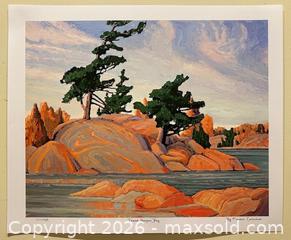 MaxSold Auction: Island Georgian Bay (1926) by Franklin Carmichael (Group of Seven) - Giclee Print - 24 x 20 inches - Toronto (Ontario, Canada) SELLER MANAGED Downsizing Online Auction - Logan Avenue