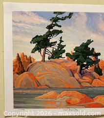 MaxSold Auction: Island Georgian Bay (1926) by Franklin Carmichael (Group of Seven) - Giclee Print - 24 x 20 inches - Toronto (Ontario, Canada) SELLER MANAGED Downsizing Online Auction - Logan Avenue