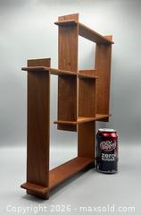MaxSold Auction: Mid-Century Modern Display Shelf - 17 x 17 inches - Toronto (Ontario, Canada) SELLER MANAGED Downsizing Online Auction - Logan Avenue