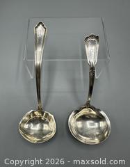 MaxSold Auction: Vintage STERLING SILVER Ladles - Lot of 2 - Toronto (Ontario, Canada) SELLER MANAGED Downsizing Online Auction - Logan Avenue