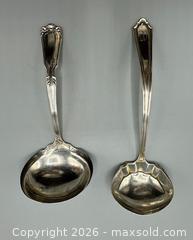 MaxSold Auction: Vintage STERLING SILVER Ladles - Lot of 2 - Toronto (Ontario, Canada) SELLER MANAGED Downsizing Online Auction - Logan Avenue