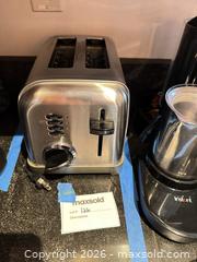 MaxSold Auction: 2-Slice Cuisinart Brushed Stainless Steel Toaster - Cambridge (Massachusetts, USA) PARTNER MANAGED Estate Sale Online Auction - Creighton Street                  