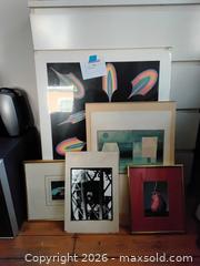 MaxSold Auction: Framed Prints Including Samaras Whitney Museum Poster - Cambridge (Massachusetts, USA) PARTNER MANAGED Estate Sale Online Auction - Creighton Street                  