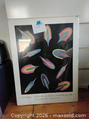 MaxSold Auction: Framed Prints Including Samaras Whitney Museum Poster - Cambridge (Massachusetts, USA) PARTNER MANAGED Estate Sale Online Auction - Creighton Street                  