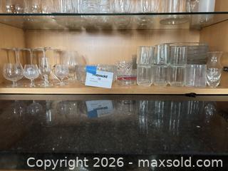MaxSold Auction: Gorgeous Assorted Glassware Set — Martini, Brandy, Bowls, Tumblers - Cambridge (Massachusetts, USA) PARTNER MANAGED Estate Sale Online Auction - Creighton Street                  