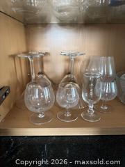 MaxSold Auction: Gorgeous Assorted Glassware Set — Martini, Brandy, Bowls, Tumblers - Cambridge (Massachusetts, USA) PARTNER MANAGED Estate Sale Online Auction - Creighton Street                  