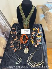 MaxSold Auction: Handmade Boho Statement Necklaces - Cambridge (Massachusetts, USA) PARTNER MANAGED Estate Sale Online Auction - Creighton Street                  