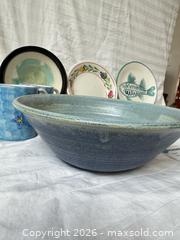 MaxSold Auction: Mixed Ceramic Tableware Lot with Hand-Painted Fish & Blue Star - Cambridge (Massachusetts, USA) PARTNER MANAGED Estate Sale Online Auction - Creighton Street                  