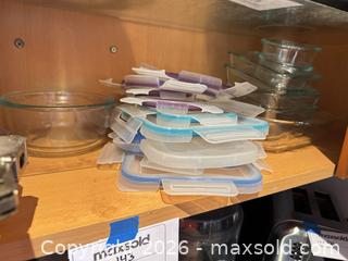 MaxSold Auction: Mixed Glass Bowls and Storage Containers - Cambridge (Massachusetts, USA) PARTNER MANAGED Estate Sale Online Auction - Creighton Street                  