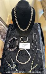 MaxSold Auction: Mixed Handmade & Metal Costume Jewelry Necklaces & Bracelet - Cambridge (Massachusetts, USA) PARTNER MANAGED Estate Sale Online Auction - Creighton Street                  