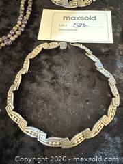 MaxSold Auction: Mixed Handmade & Metal Costume Jewelry Necklaces & Bracelet - Cambridge (Massachusetts, USA) PARTNER MANAGED Estate Sale Online Auction - Creighton Street                  