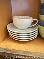 MaxSold Auction: Mixed Multi-Color Dishware Lot — Plastic Plates, Bowls, Cups, Saucers - Cambridge (Massachusetts, USA) PARTNER MANAGED Estate Sale Online Auction - Creighton Street                  