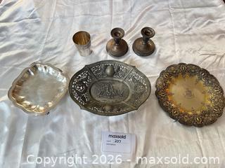 MaxSold Auction: Mixed Vintage Silver-Plate & Sterling Tableware - Cambridge (Massachusetts, USA) PARTNER MANAGED Estate Sale Online Auction - Creighton Street                  